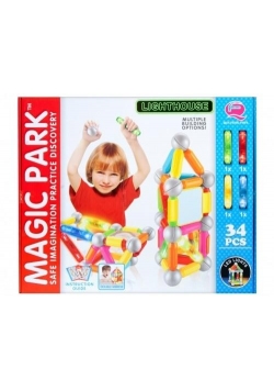 Klocki magnetyczne 34el