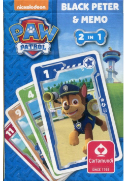 Psi Patrol Czarny Piotruś Memo