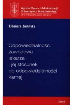 Odpowiedzialność zawodowa lekarza