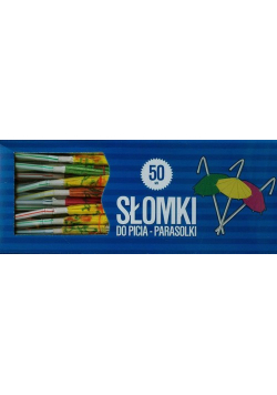 Słomki do picia Parasolki 50 sztuk
