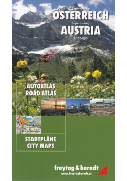 Austria atlas samochodowy 1:150 000