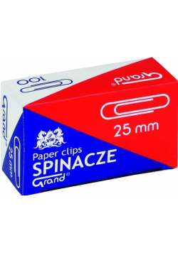 Spinacz Grand 25mm 10x100 sztuk