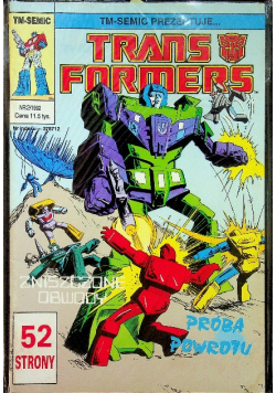 Transformers Nr 2 / 92 Próba Powrotu
