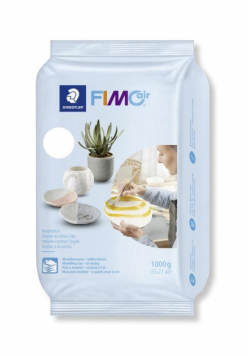 Masa modelarska Fimo air basic 1kg biały