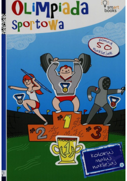 Olimpiada sportowa Koloruj maluj naklejaj