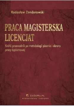 Praca magisterska Licencjat