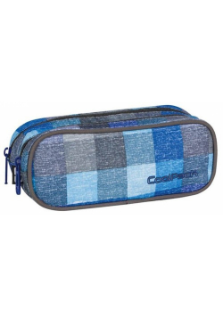 Saszetka podwójna prostokątna Cool Pack Clever Blue Shades
