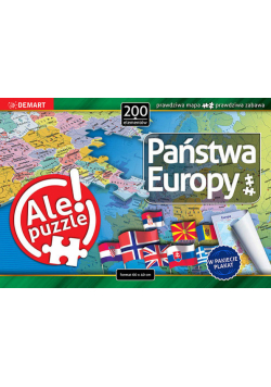 Puzzle Państwa Europy 200