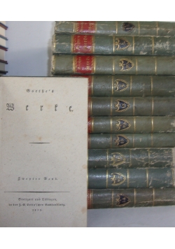 Goethe's Werke. Zestaw 11 książek