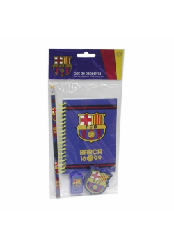 Zestaw z notesem FC Barcelona