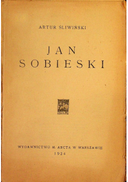 Jan Sobieski, 1924 r.