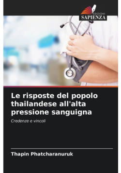 Le risposte del popolo thailandese all'alta pressione sanguigna