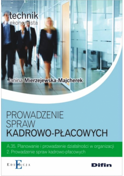 Prowadzenie spraw kadrowo-płacowych A.35.2