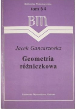 Geometria różniczkowa