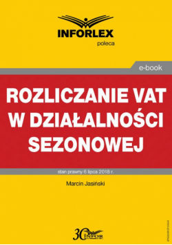 Rozliczanie VAT w działalności sezonowej