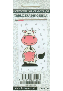 Zakładka magnetyczna Tabliczka mnożenia 04