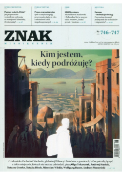 Znak 746-747/2017 Kim jestem kiedy podróżuję