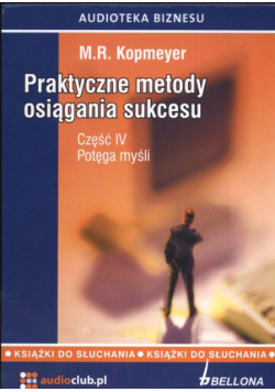 Praktyczne metody osiągania sukcesu cz.4 CD Audiobook