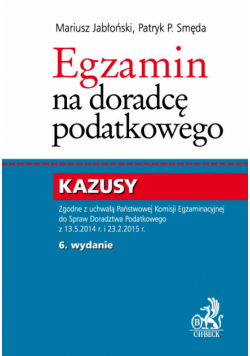 Egzamin na doradcę podatkowego Kazusy
