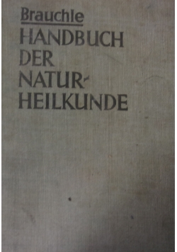 Handbuch der natur heilkunde , 1933 r.