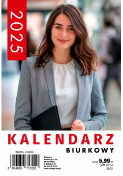 Kalendarz 2025 biurkowy A5
