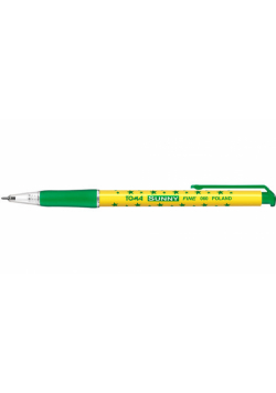 Długopis W gwiazdki SUNNY AUT zielony 30 sztuk