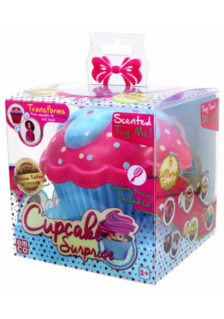 Cupcake Babeczka z niespodzianką Lorie błękitna