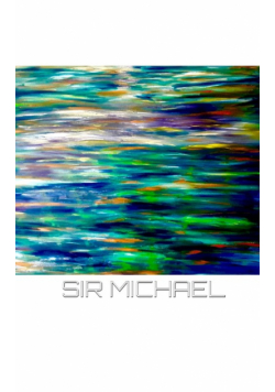 Sir Michael Abstract oil on canvas Notebook