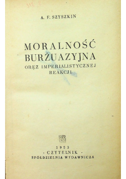 Moralność burżuazyjna