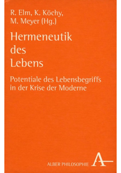 Hermeneutik des Lebens