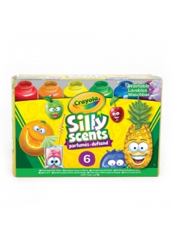 Silly Scents Farby pachnące 6 kolorów CRAYOLA