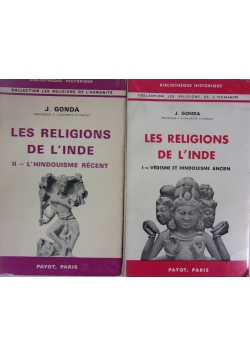Les Religions de l'inde 1-2
