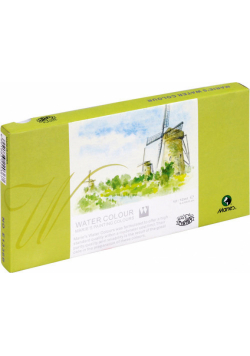 Farby akwarelowe Maries 12 ml. 12 kolorów