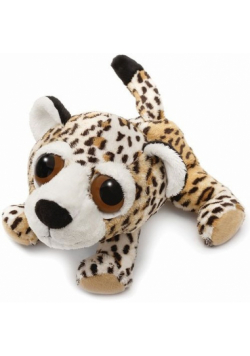 Lampart śnieżny Leonard 13 cm