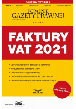 Faktury VAT 2021
