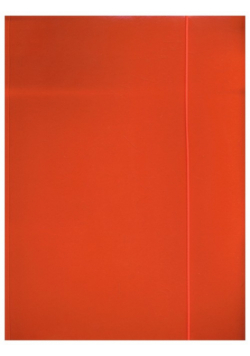 Teczka z gumką A4 Pantone Orange 5 sztuk