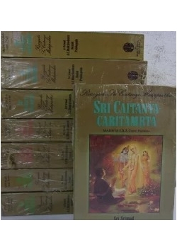 Sri Caitanya Caritamrta, zestaw 8 książek