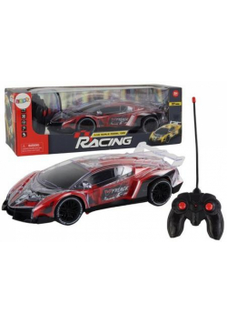 Auto sportowe R/C czerwone światła 1:16