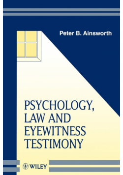 Psychology, Law   Eyewitness Testimony