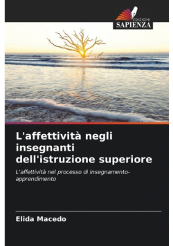 L'affettività negli insegnanti dell'istruzione superiore