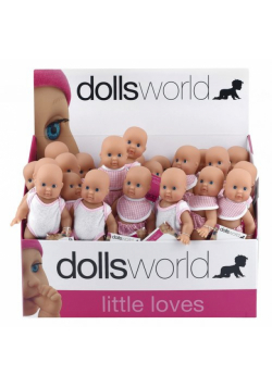 Lalka bobas 17 cm Little baby