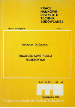 Trwałość konstrukcji żelbetowych