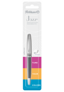 Długopis jazz Herlitz szary bl
