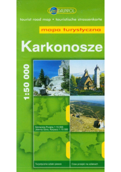 Karkonosze mapa turystyczna