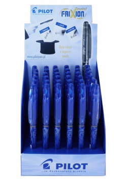 Cienkopis Pilot FriXion Point niebieski Fine display 36 sztuk