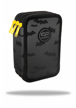 Piórnik 3-komorowy z wyposażeniem Coolpack Jumper 3 darker night