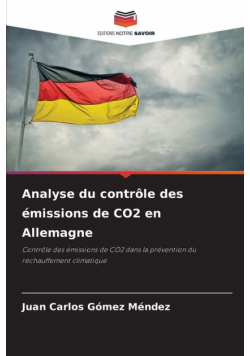 Analyse du contrôle des émissions de CO2 en Allemagne