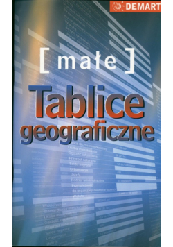 Małe tablice geograficzne