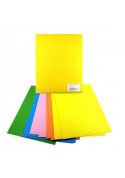 Tektura falista pastelowa 25x35cm 10 arkuszy