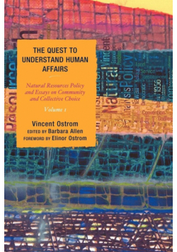 The Quest to Understand Human Affairs